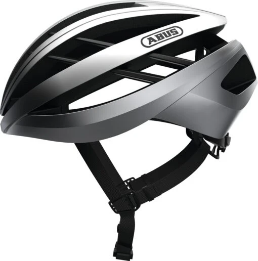 Abus Aventor Gleam Silver L 57 - 61 Cm Helm -Giro Verkaufs-Shop abus aventor gleam silver helm 14842 0 14843 0