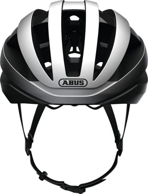 Abus Viantor Gleam Silver M 52 - 58 Cm Helm -Giro Verkaufs-Shop abus viantor gleam silver helm 1