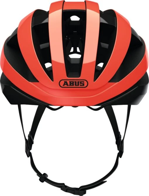 Abus Viantor Shrimp Orange M 52 - 58 Cm Helm -Giro Verkaufs-Shop abus viantor shrimp orange helm 1