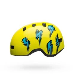 Bell Lil Ripper Gloss Hi-viz Bolt XS 45-52 Cm Kinderhelm -Giro Verkaufs-Shop bell lil ripper gloss hi viz bolt kinderhelm 3