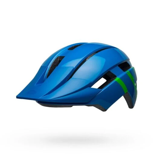 Bell Sidetrack II YC MIPS Gloss Bleu/green Strike UY 50-57 Cm Kinder-/Jugendhelm -Giro Verkaufs-Shop bell sidetrack ii yc mips gloss blue green strike kinder jugendhelm 2