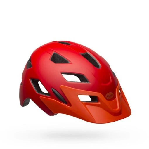 Bell Sidetrack Matte Red/orange UC 47-54 Cm Kinderhelm -Giro Verkaufs-Shop bell sidetrack matte red orange kinder jugendhelm 1