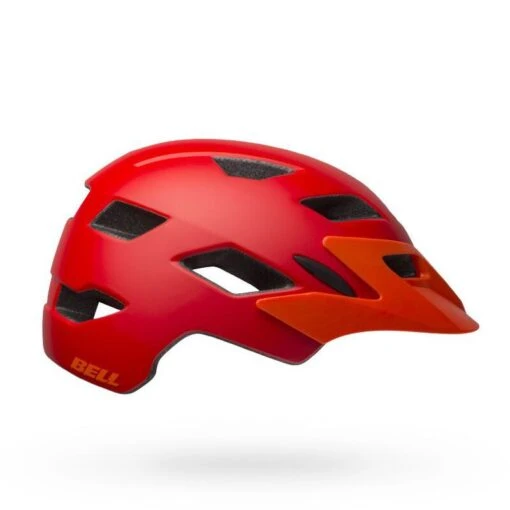 Bell Sidetrack Matte Red/orange UC 47-54 Cm Kinderhelm -Giro Verkaufs-Shop bell sidetrack matte red orange kinder jugendhelm