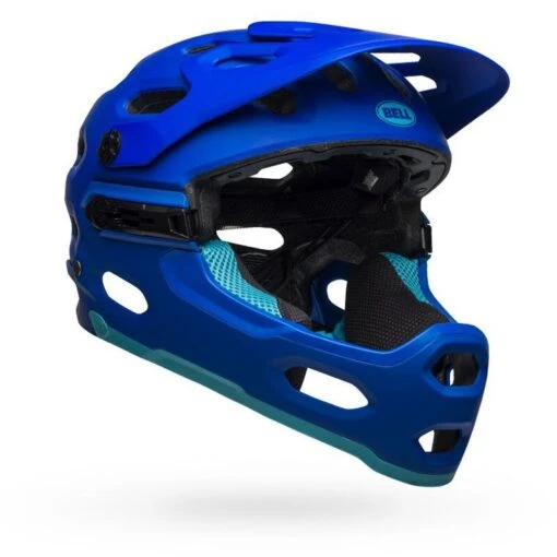 Bell Super 3R MIPS Matte Blue/bright Blue M 55-59 Cm Helm -Giro Verkaufs-Shop bell super 3r mips matte blue bright blue helm 1 16014 1