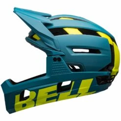 Bell Super Air R Spherical MIPS Matte/gloss Blue/hi-viz L 58-62 Cm Helm -Giro Verkaufs-Shop bell super air r shperical mips matte gloss blue hi viz helm 6