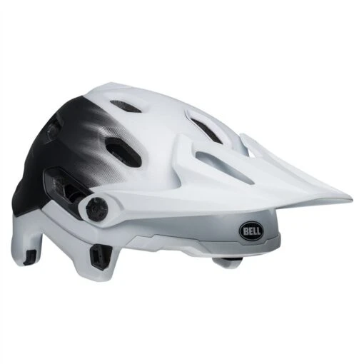 Bell Super DH Spherical MIPS Matte Black/white S 52-56 Cm Helm -Giro Verkaufs-Shop bell super dh shperical mips matte black white helm 5