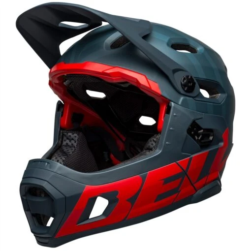 Bell Super DH Spherical MIPS Matte Blue/crimson Prime S 52-56 Cm Helm -Giro Verkaufs-Shop bell super dh shperical mips matte blue crimson prime helm 3