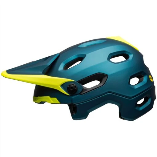 Bell Super DH Spherical MIPS Matte/gloss Blue/hi-viz S 52-56 Cm Helm -Giro Verkaufs-Shop bell super dh shperical mips matte gloss blue hi viz helm 4