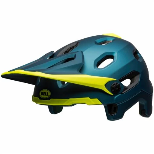 Bell Super DH Spherical MIPS Matte/gloss Blue/hi-viz S 52-56 Cm Helm -Giro Verkaufs-Shop bell super dh shperical mips matte gloss blue hi viz helm 7