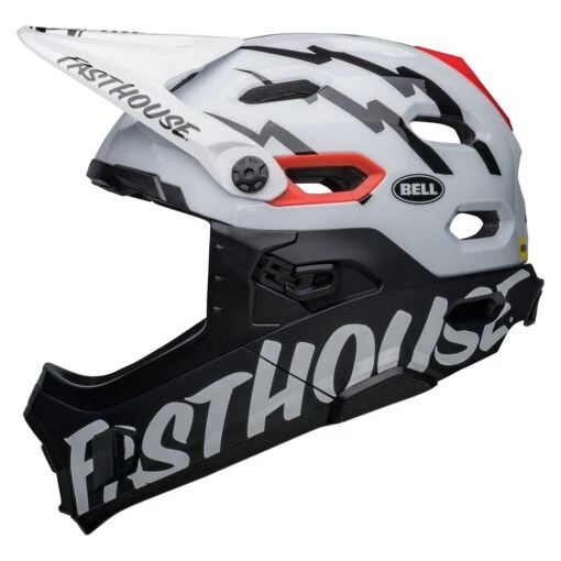 Bell Super DH Spherical MIPS M/g White/black Fasthouse L 58-62 Cm Helm -Giro Verkaufs-Shop bell super dh spherical mips m g white black fasthouse helm 7 21315 7 21316 7