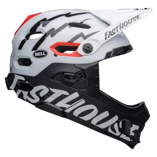 Bell Super DH Spherical MIPS M/g White/black Fasthouse L 58-62 Cm Helm -Giro Verkaufs-Shop bell super dh spherical mips m g white black fasthouse helm 21315 0 21316 0