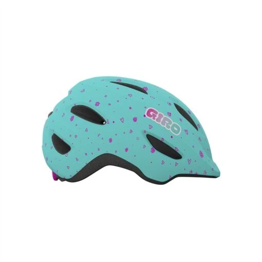 Giro Scamp Matte Screaming Teal XS 45-49 Cm Kinderhelm -Giro Verkaufs-Shop giro scamp matte screaming teal kinderhelm 1