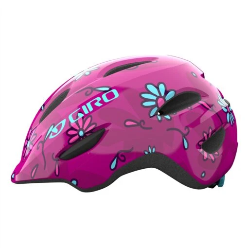 Giro Scamp Pink Streets Sugar Daisies XS 45-49 Cm Kinderhelm -Giro Verkaufs-Shop giro scamp pink streets sugar daisies kinderhelm 1