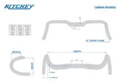 Ritchey WCS ErgoMax Carbon 40cm Lenker -Giro Verkaufs-Shop ritchey wcs carbon ergomax lenker 9