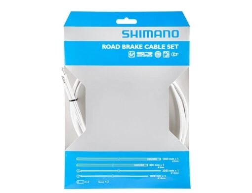 Shimano Bremszug-Set Weiss Road -Giro Verkaufs-Shop shimano bremszugset weiss