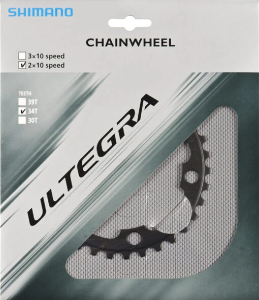 Shimano Ultegra FC-6750G Kompakt 34 Zähne Kettenblatt -Giro Verkaufs-Shop shimano ultegra fc 6750g