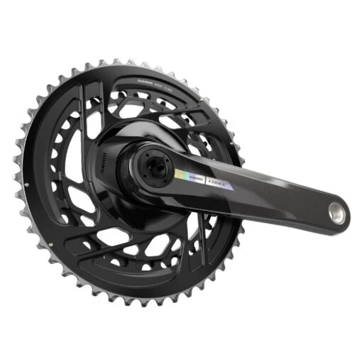 Sram Force AXS DUB 2x12 48-35 175mm Black/iridescent Kurbelgarnitur -Giro Verkaufs-Shop sram force axs 2023 iridescent 2 12 48 35 kurbel 23395 1 23396 1