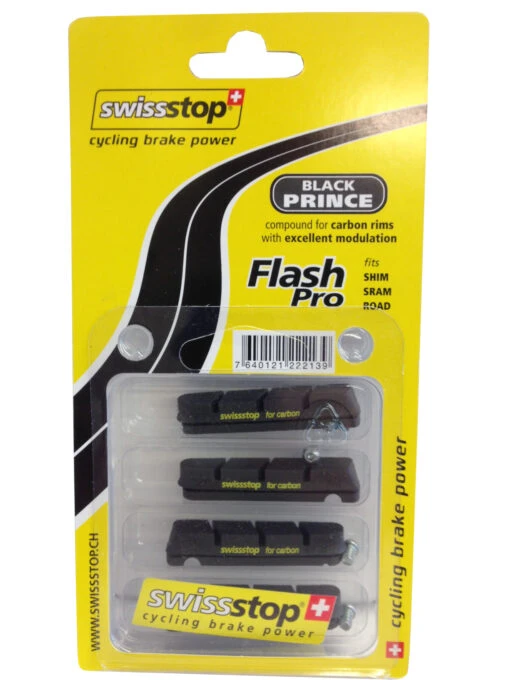 Swissstop Flash Pro Black Prince Shimano/Sram Bremsgummis -Giro Verkaufs-Shop swissstop black prince 1